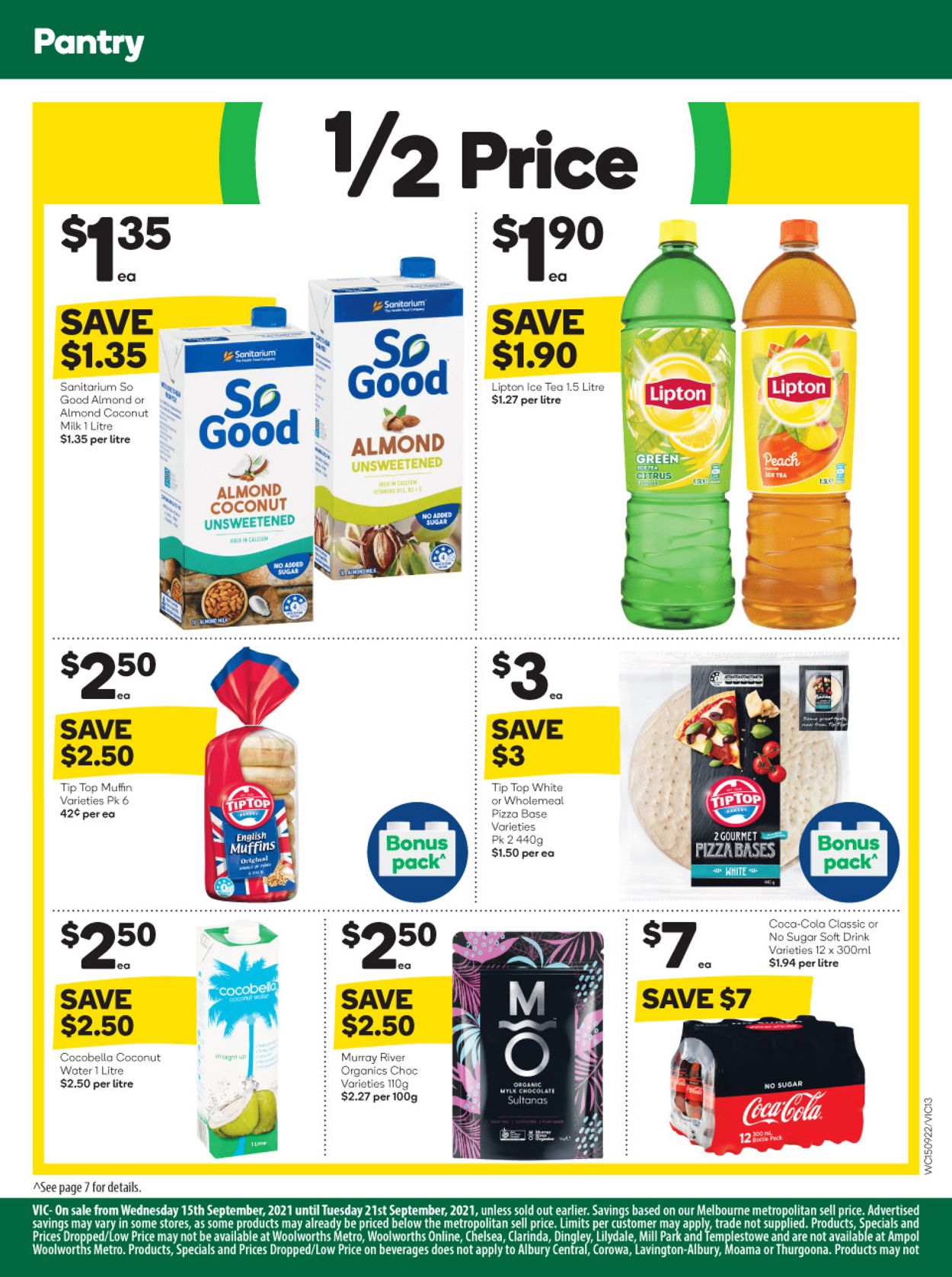 Woolworths Catalogue - 15/09-21/09/2021 (Page 13)
