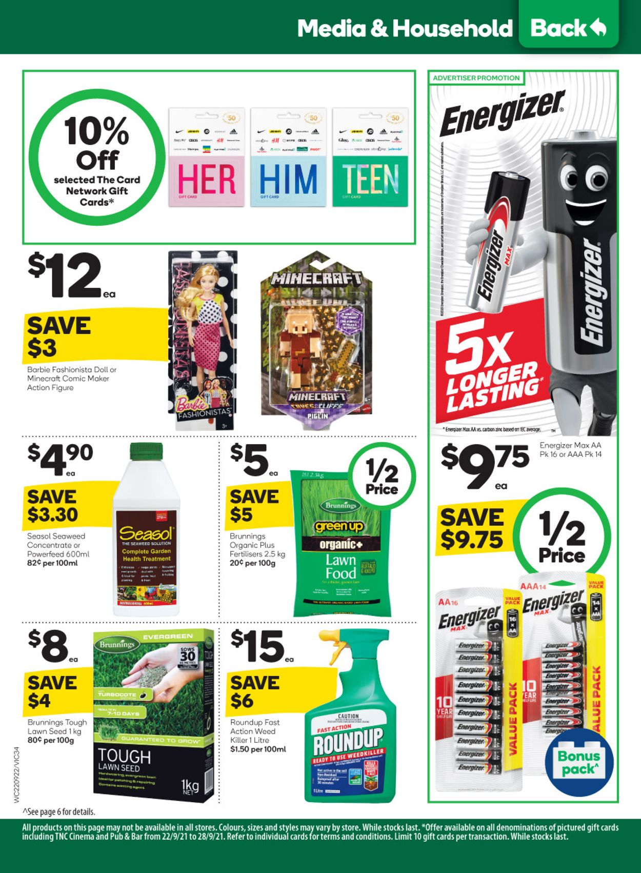 Woolworths Catalogue - 22/09-28/09/2021 (Page 34)