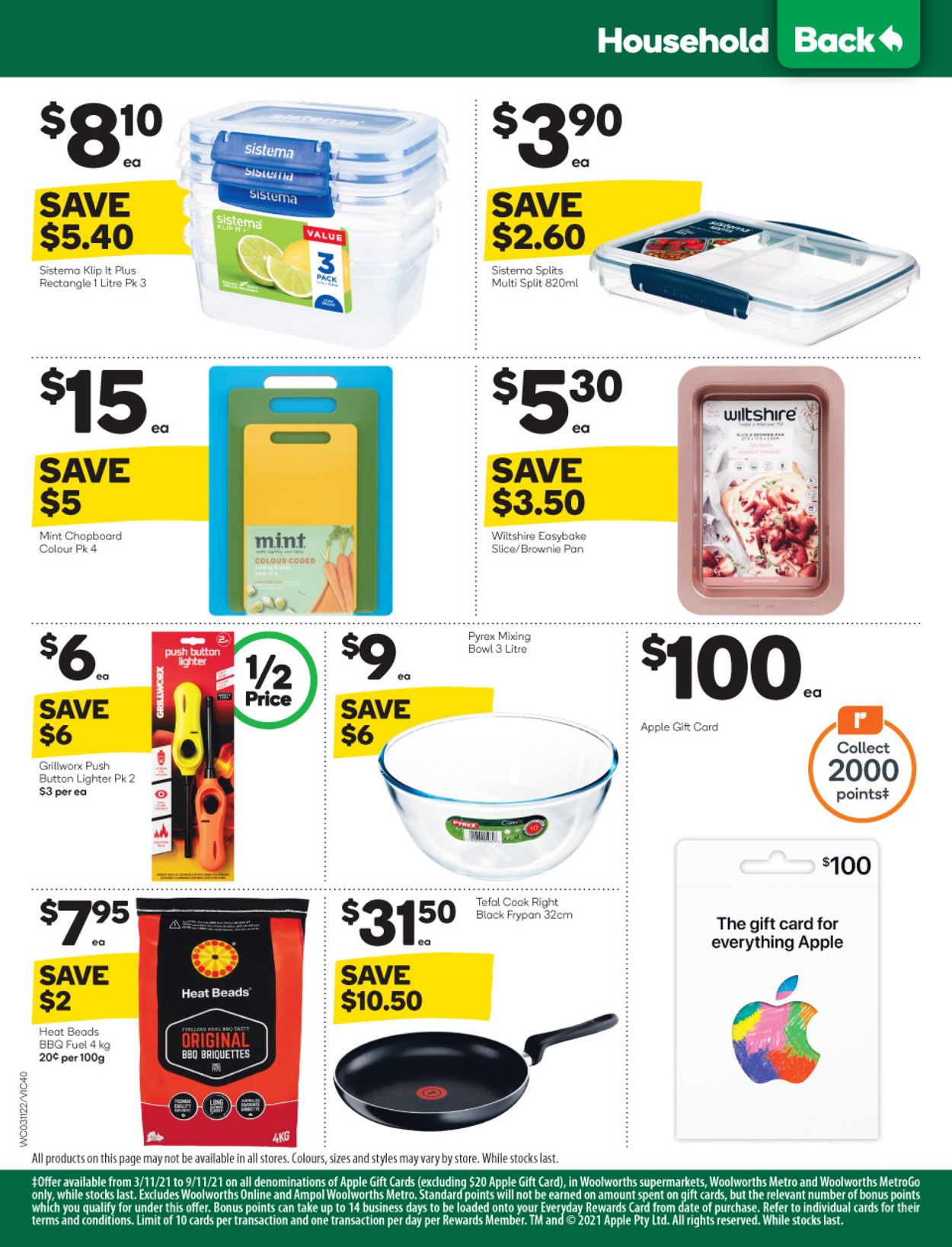 Woolworths HOLIDAYS 2021 Catalogue - 03/11-09/11/2021 (Page 40)
