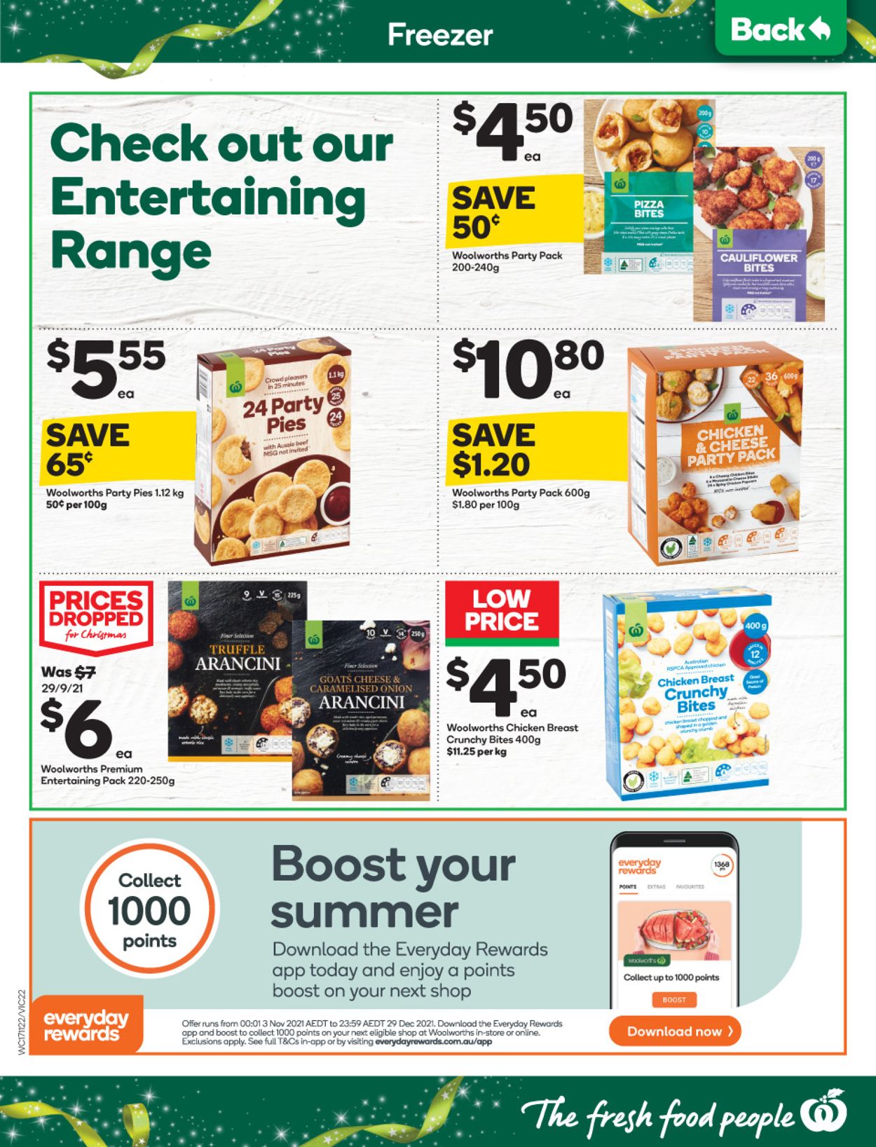 Woolworths HOLIDAYS 2021 Catalogue - 17/11-23/11/2021 (Page 22)
