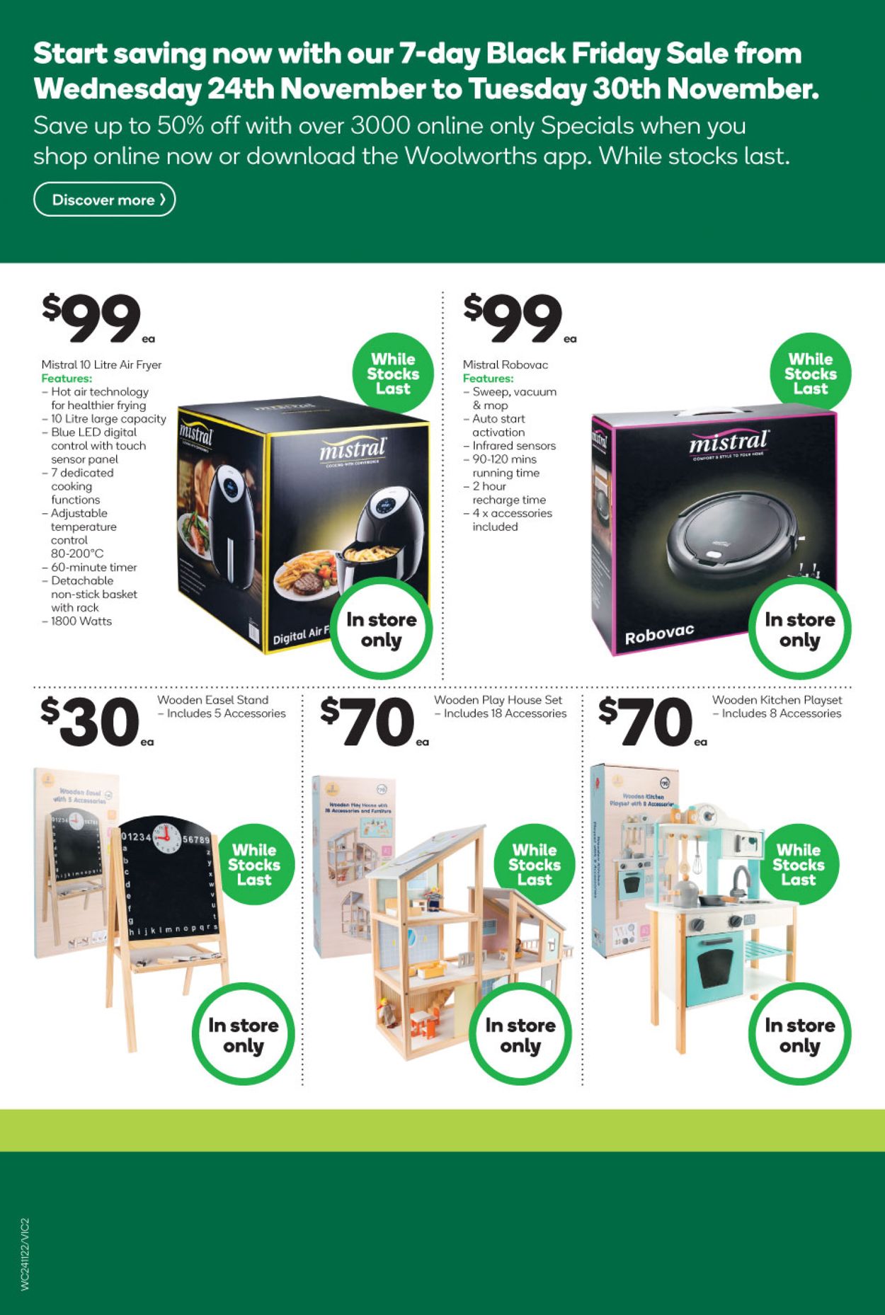 Woolworths BLACK FRIDAY 2021 Catalogue - 24/11-30/11/2021 (Page 2)