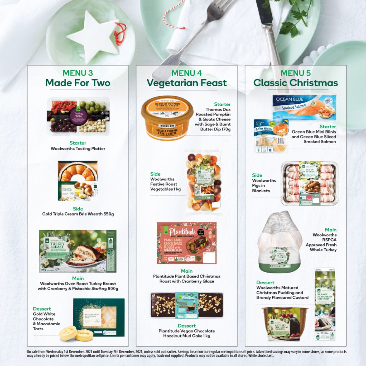 Woolworths HOLIDAYS 2021 Catalogue - 01/12-07/12/2021 (Page 22)