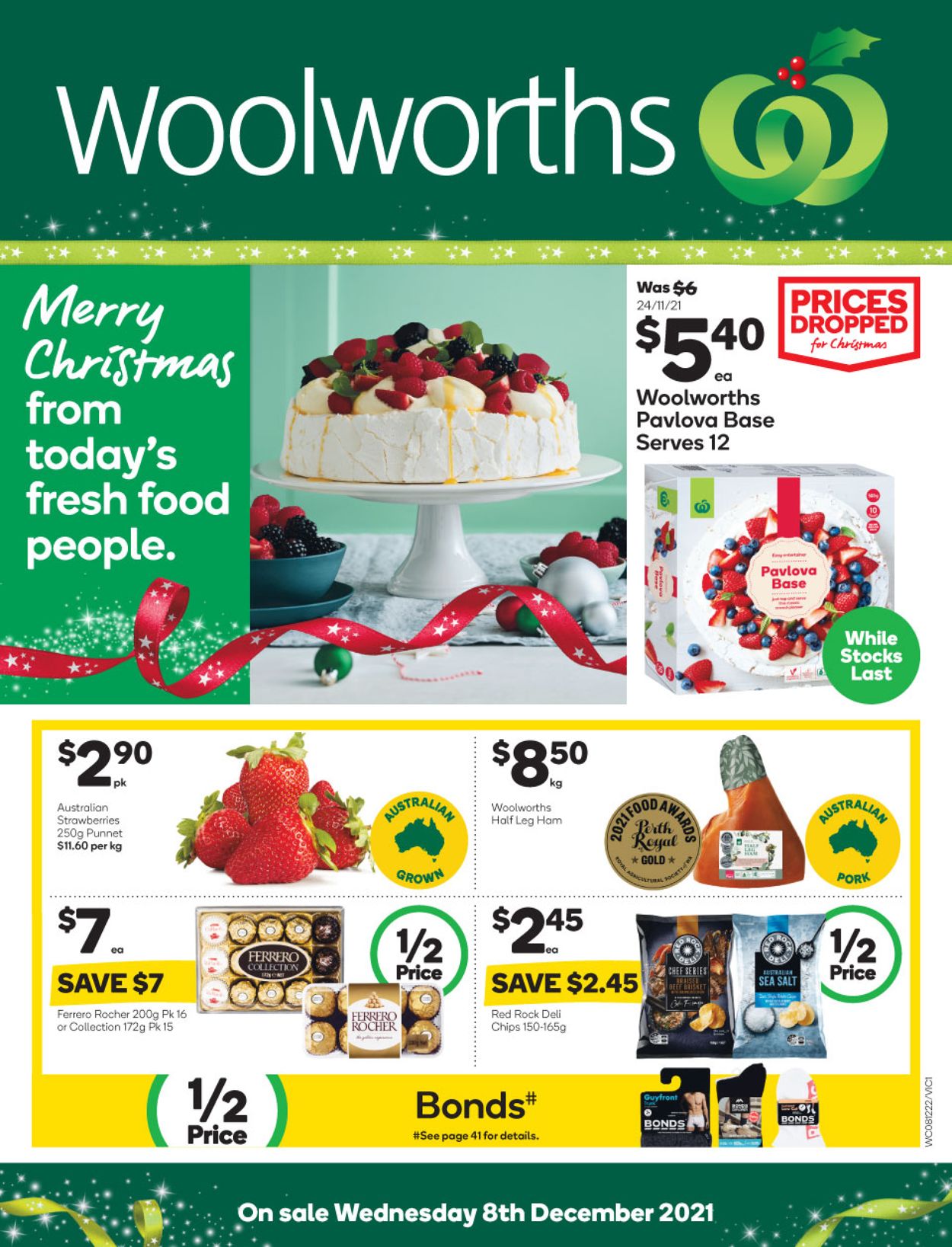 Woolworths HOLIDAYS 2021 Catalogue - 08/12-14/12/2021