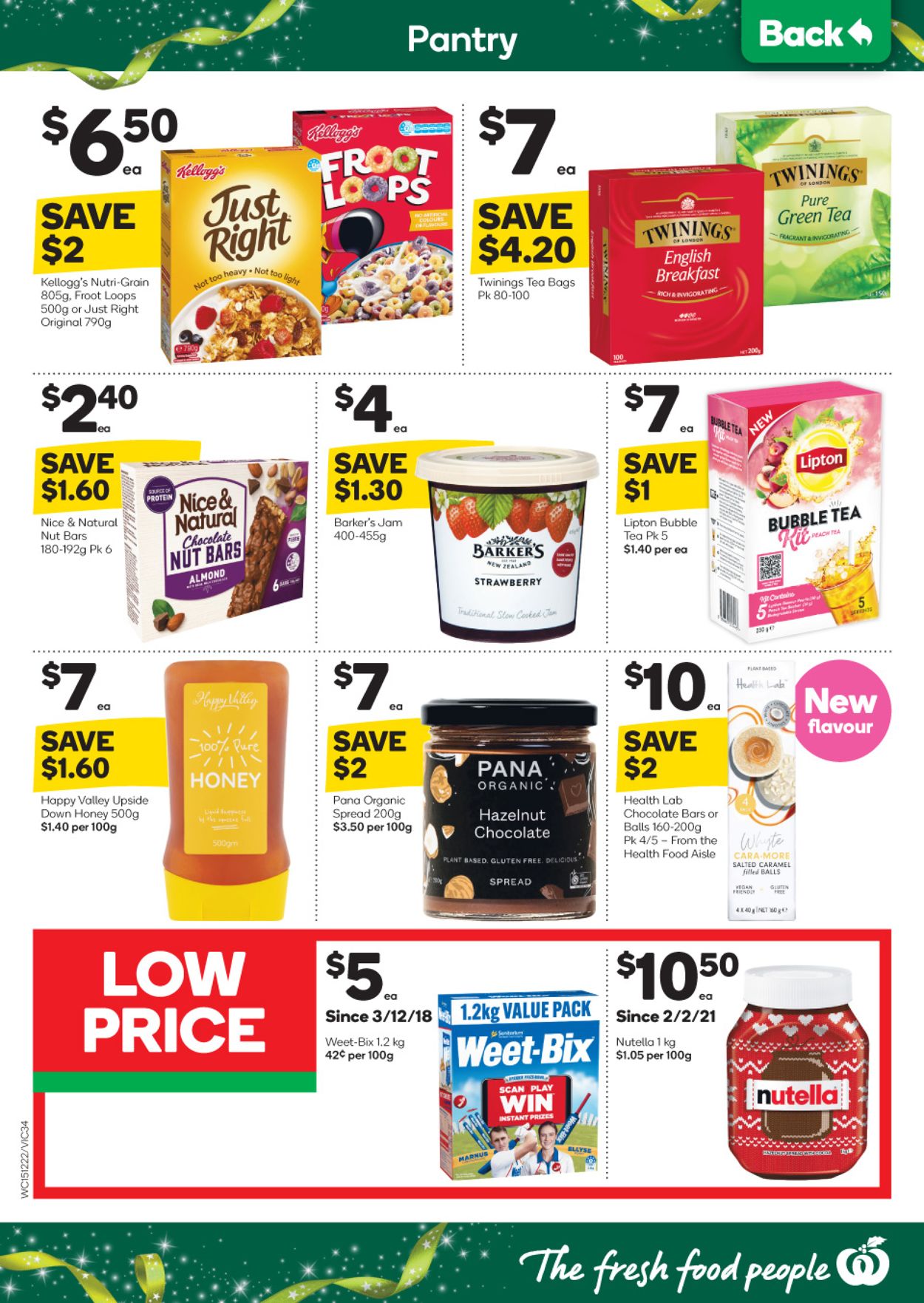 Woolworths HOLIDAYS 2021 Catalogue - 15/12-21/12/2021 (Page 34)