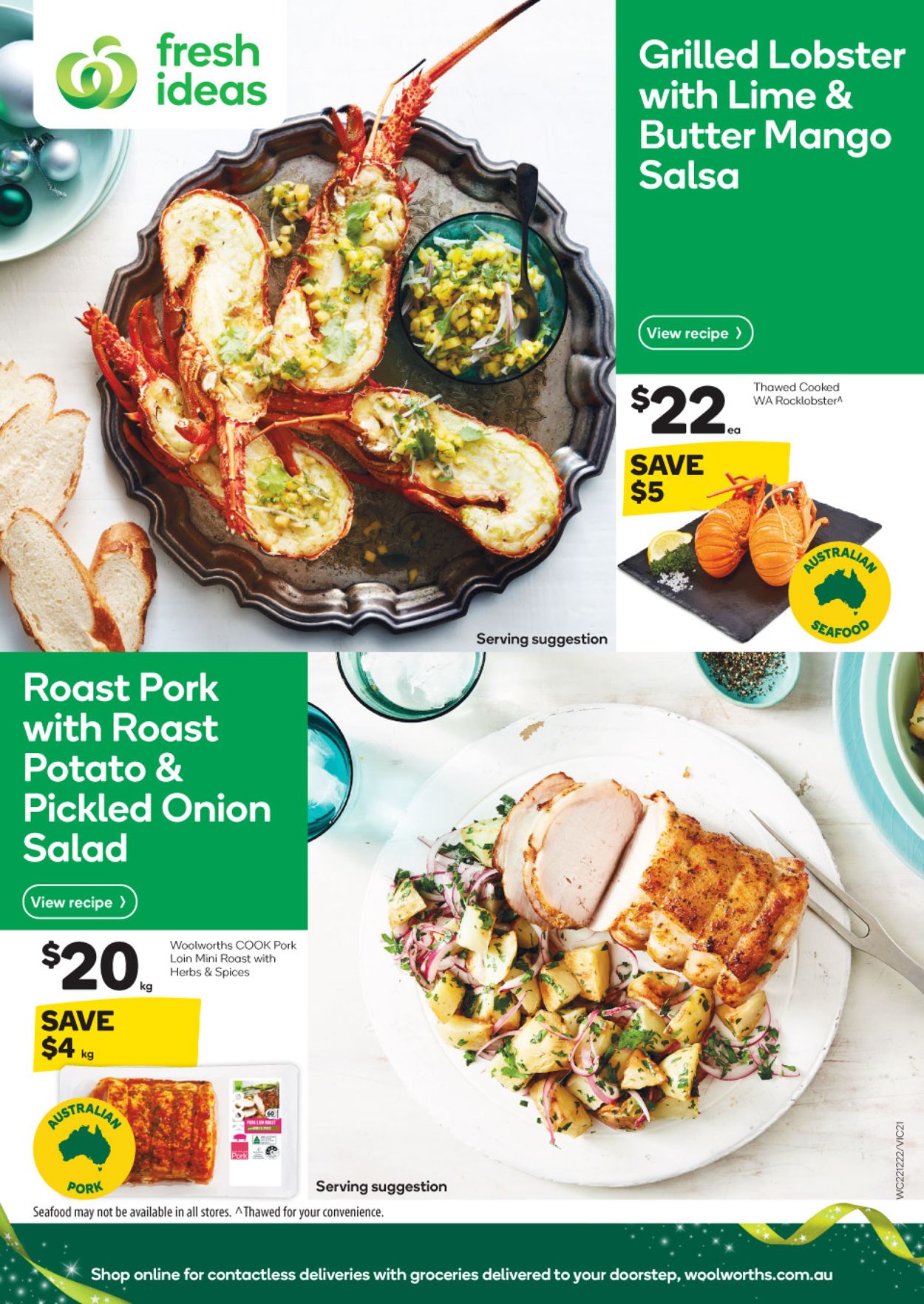 Woolworths HOLIDAYS 2021 Catalogue - 22/12-28/12/2021 (Page 21)