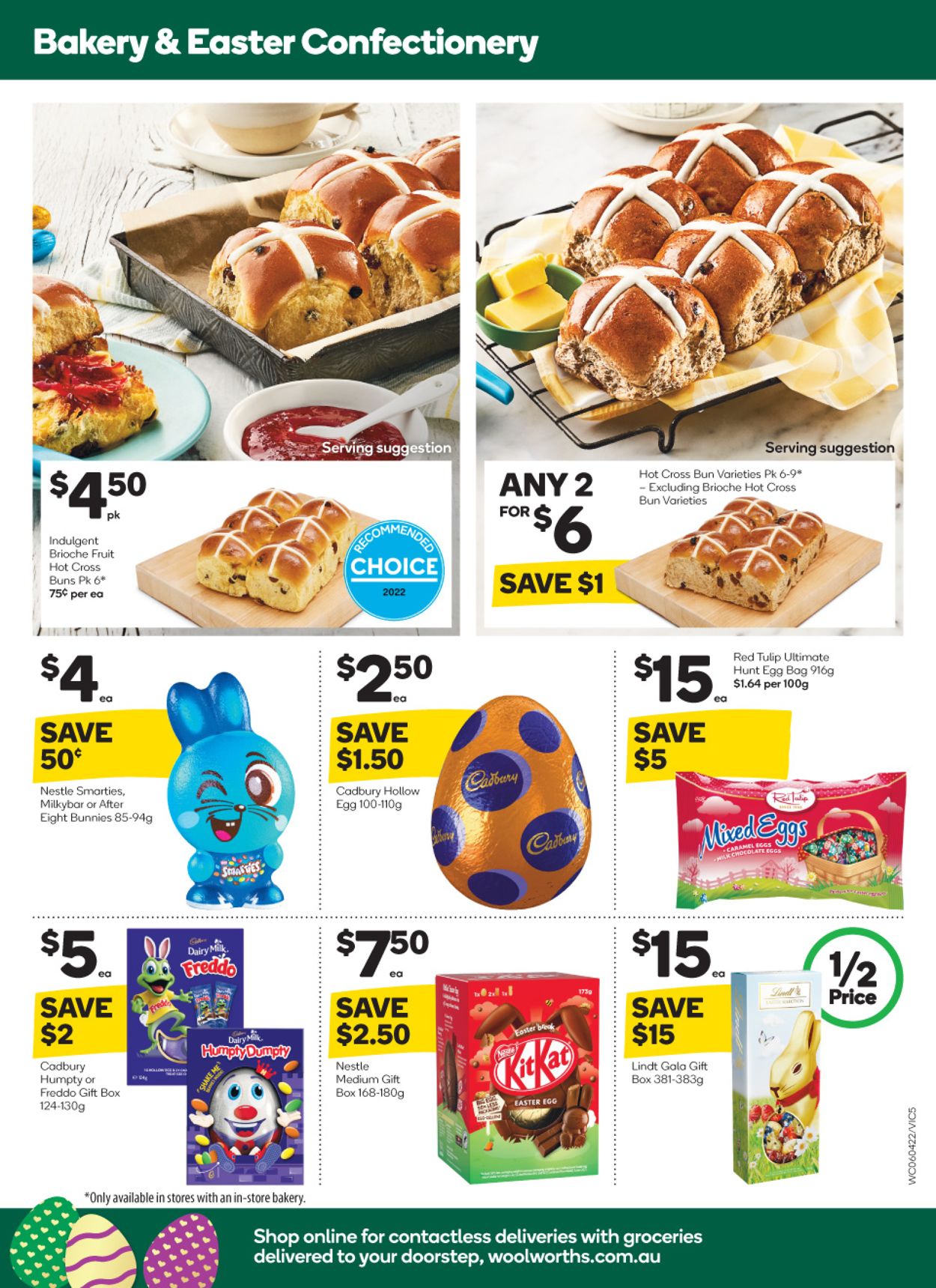Woolworths EASTER 2022 Catalogue - 06/04-12/04/2022 (Page 5)