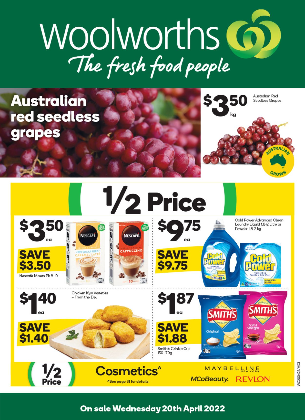 Woolworths Catalogue - 20/04-26/04/2022