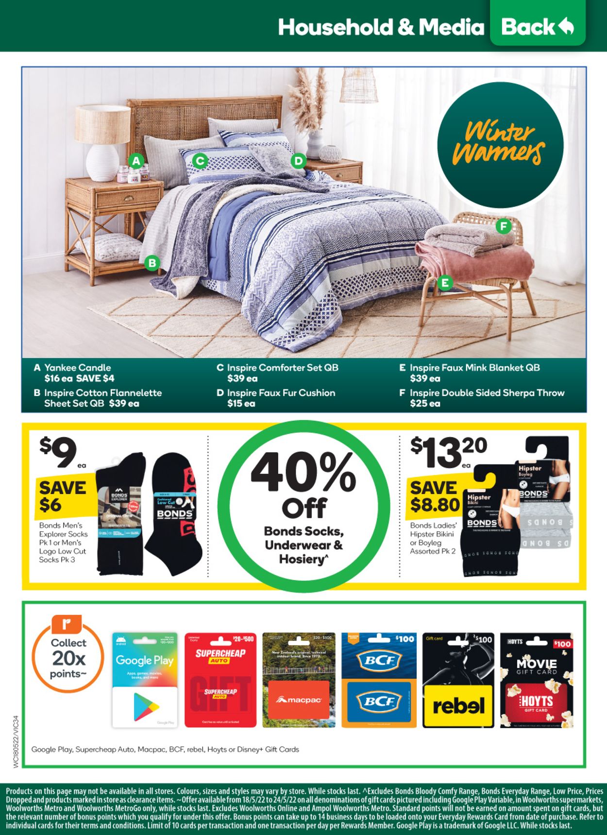 Woolworths Catalogue - 18/05-24/05/2022 (Page 34)