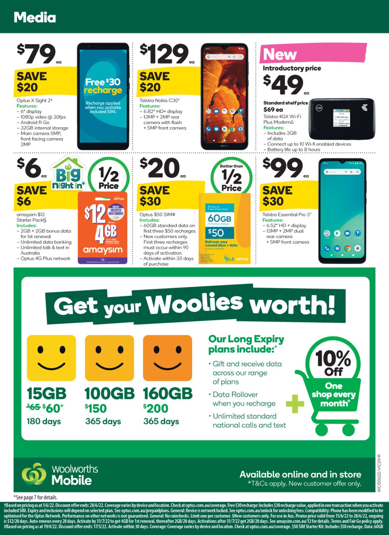 Woolworths Catalogue - 15/06-21/06/2022 (Page 39)