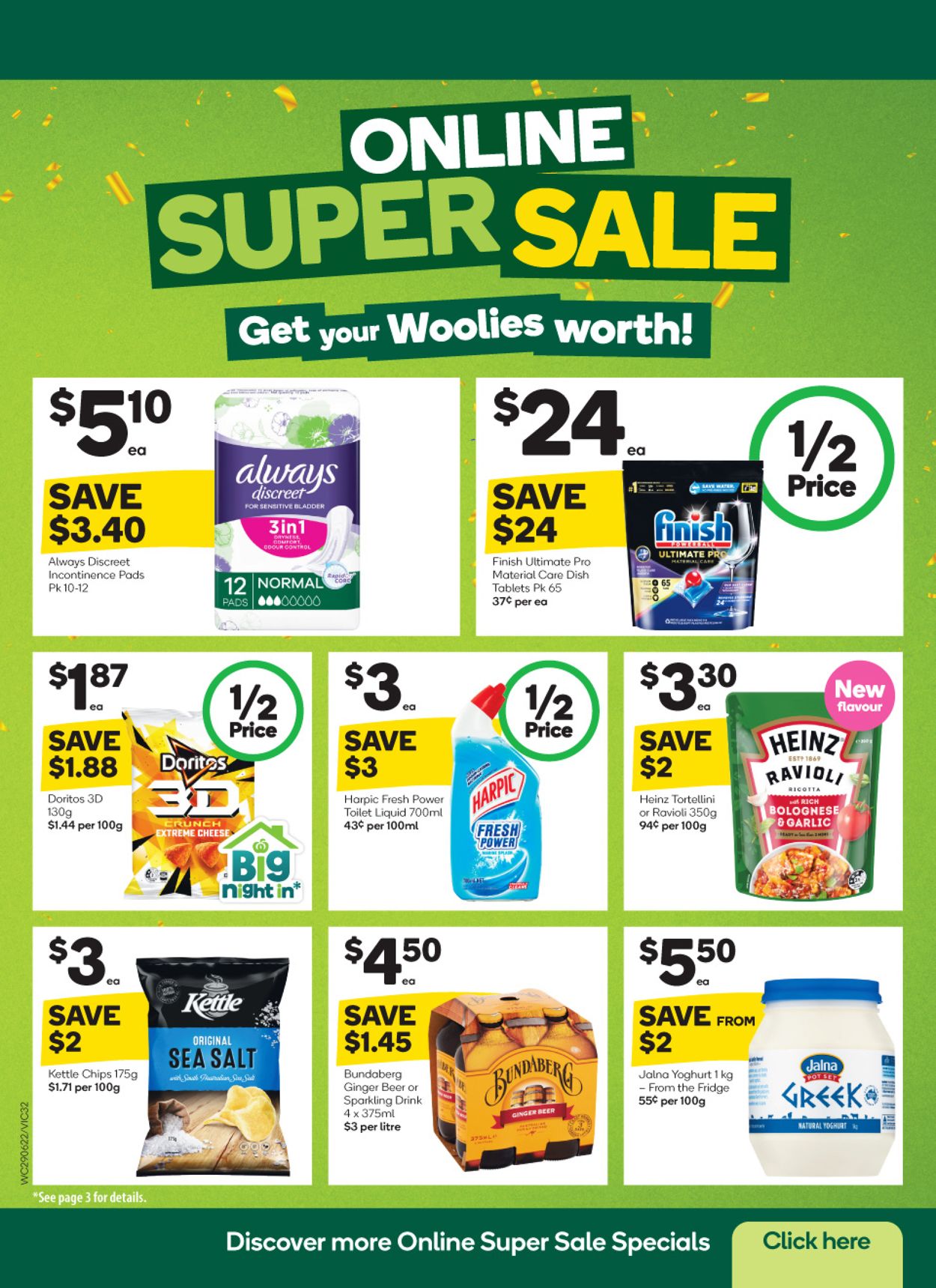Woolworths Catalogue - 29/06-05/07/2022 (Page 32)
