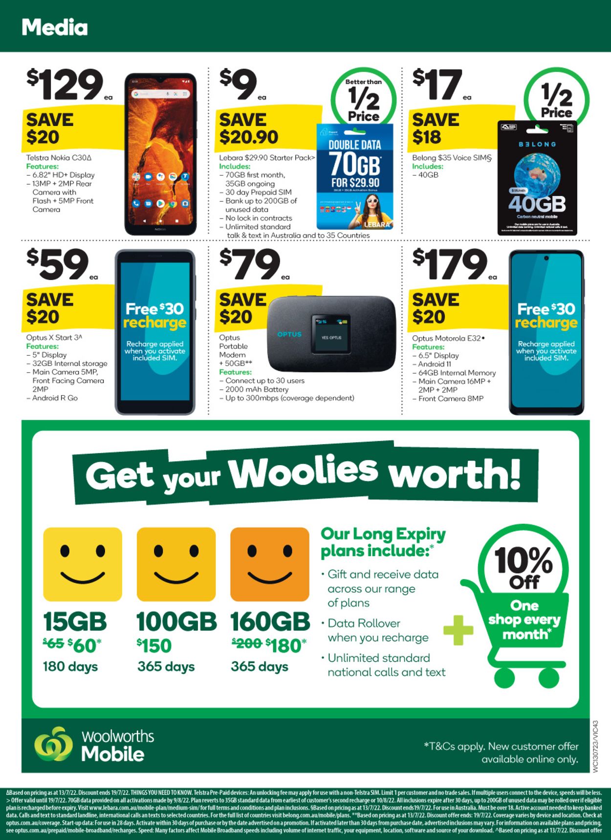 Woolworths Catalogue - 13/07-19/07/2022 (Page 43)