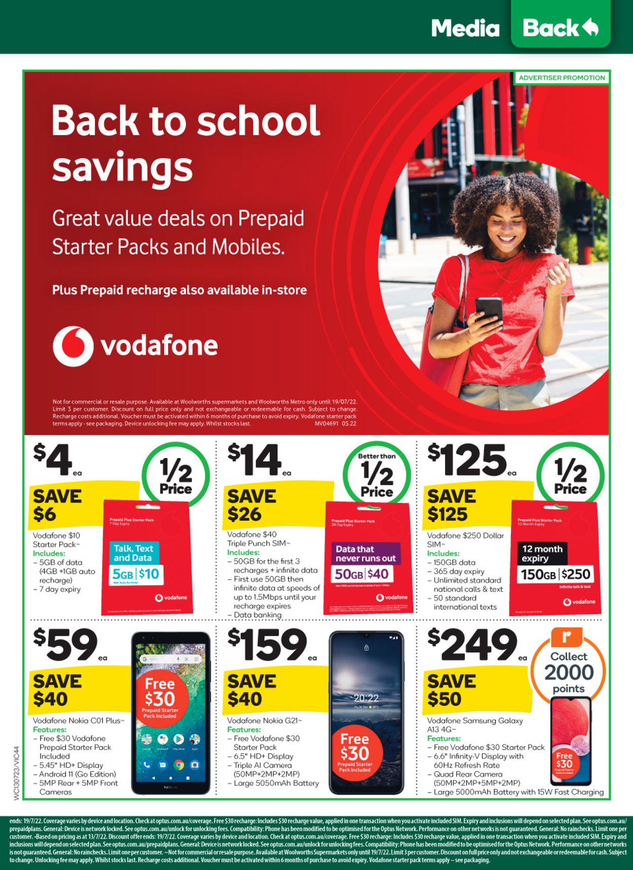Woolworths Catalogue - 13/07-19/07/2022 (Page 44)