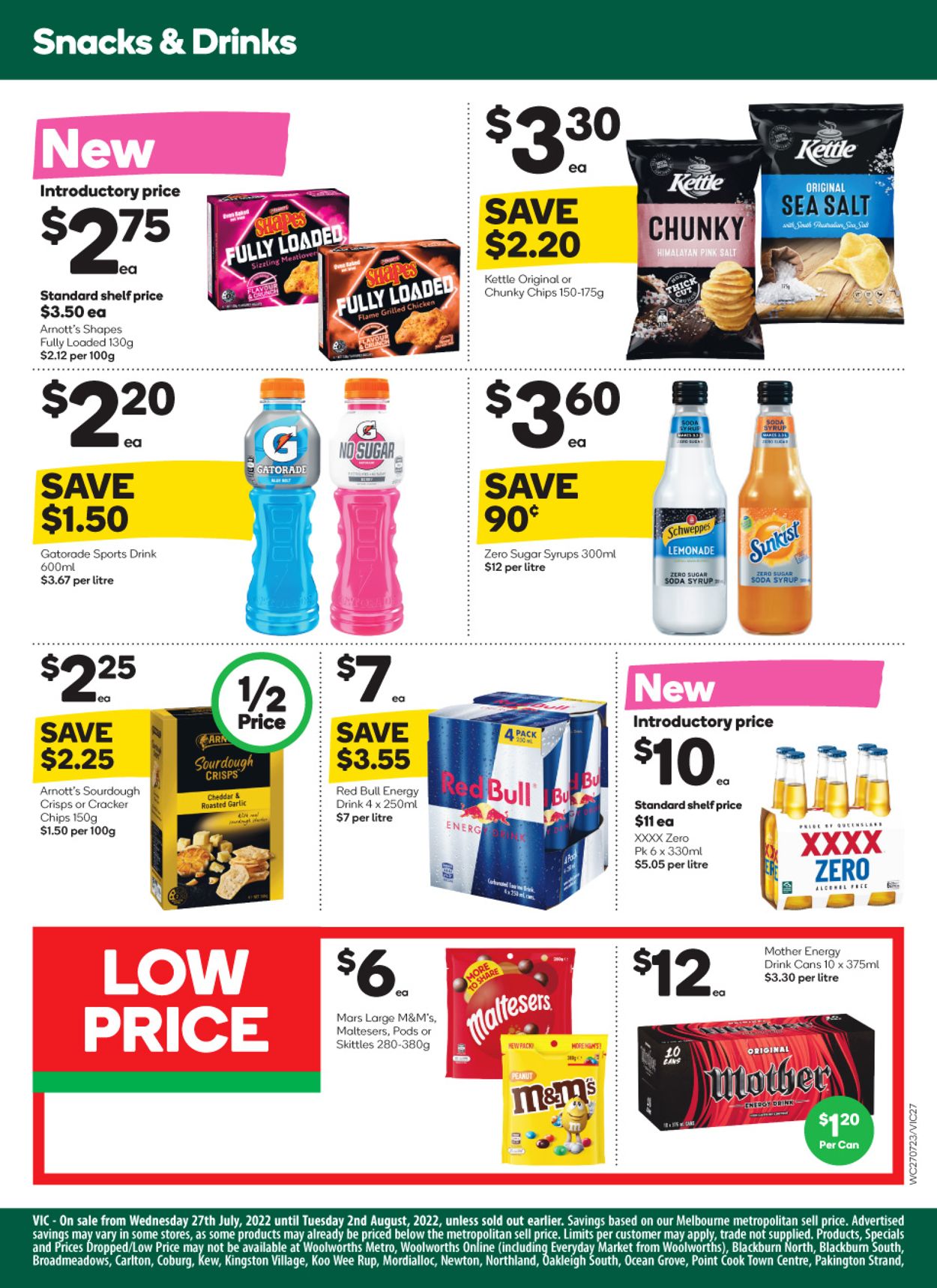 Woolworths Catalogue - 27/07-02/08/2022 (Page 27)