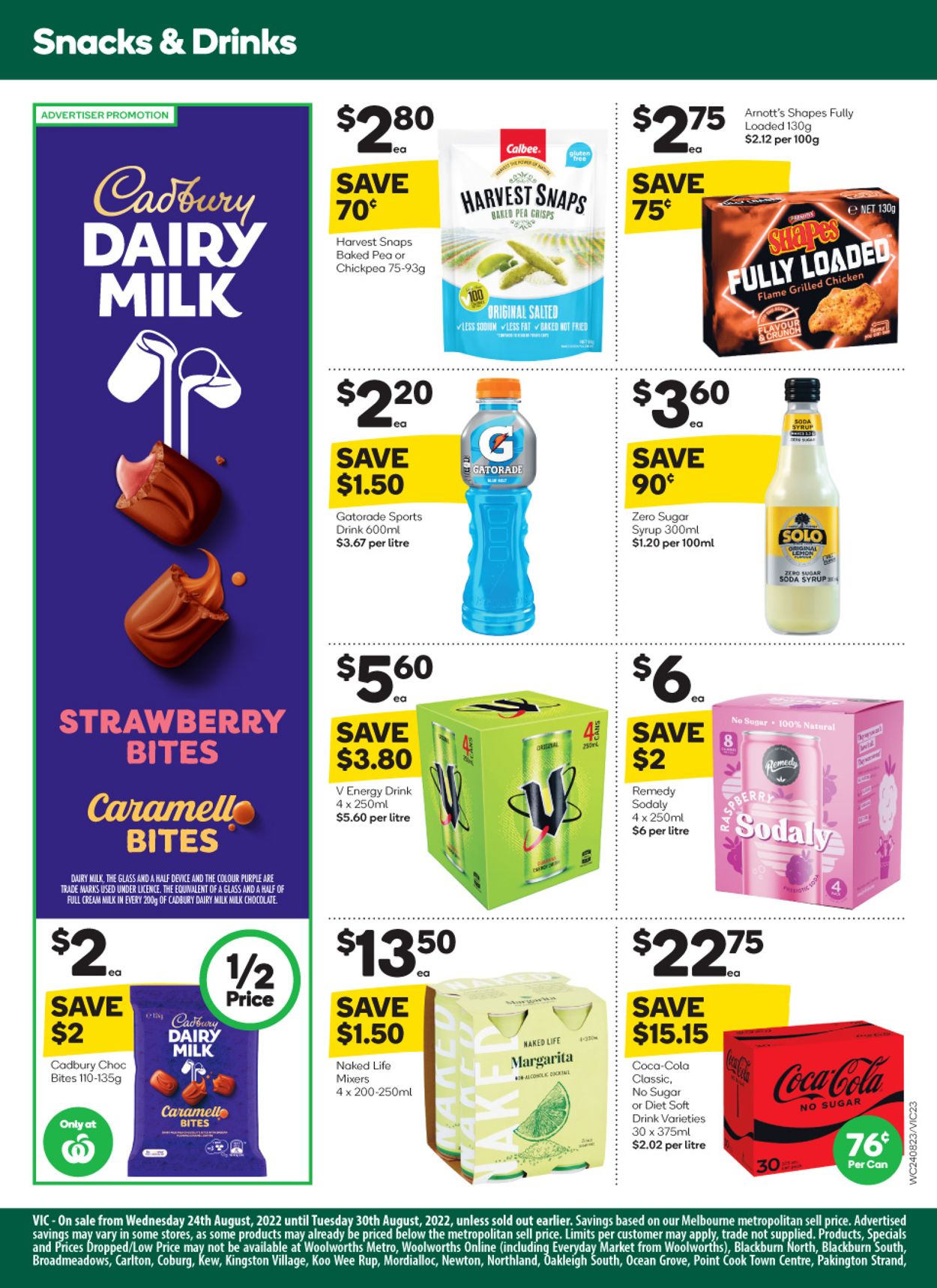 Woolworths Catalogue - 24/08-30/08/2022 (Page 19)