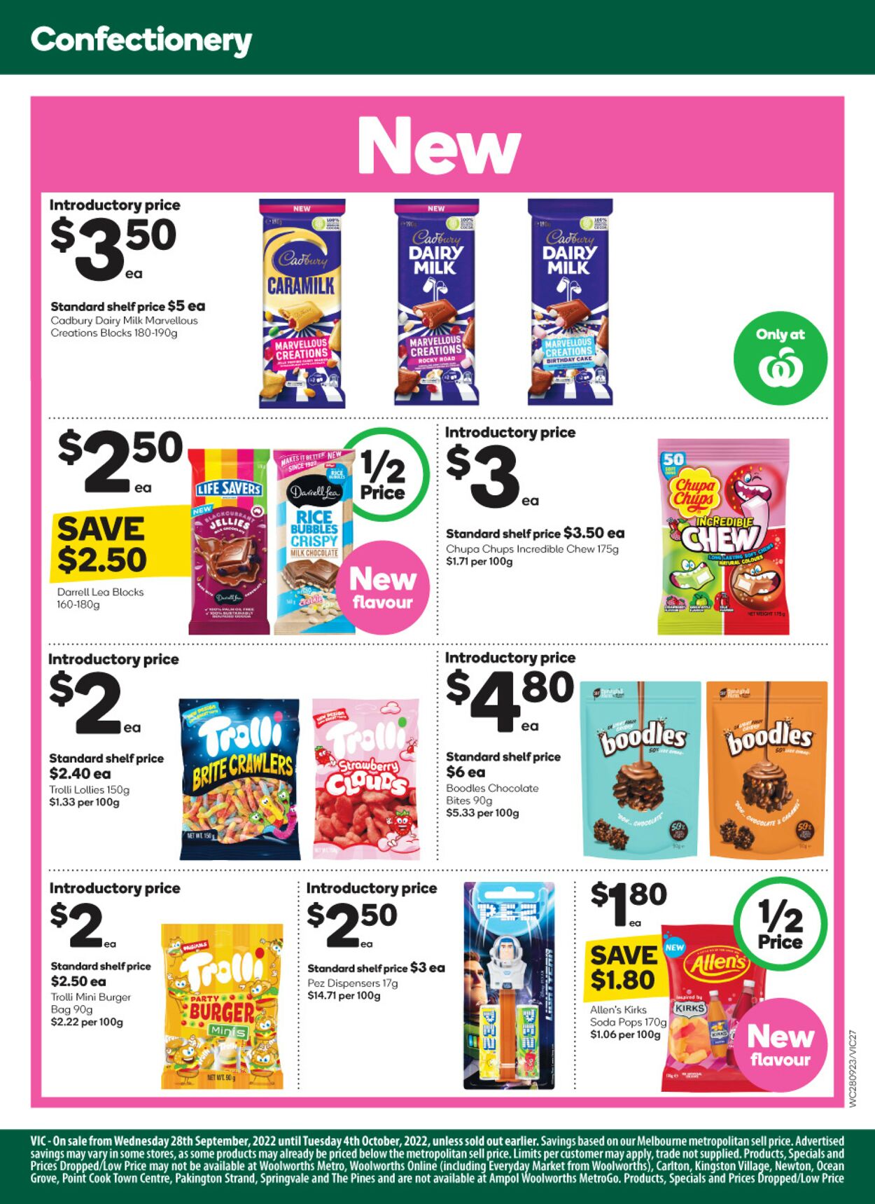 Woolworths Catalogue - 28/09-04/10/2022 (Page 27)