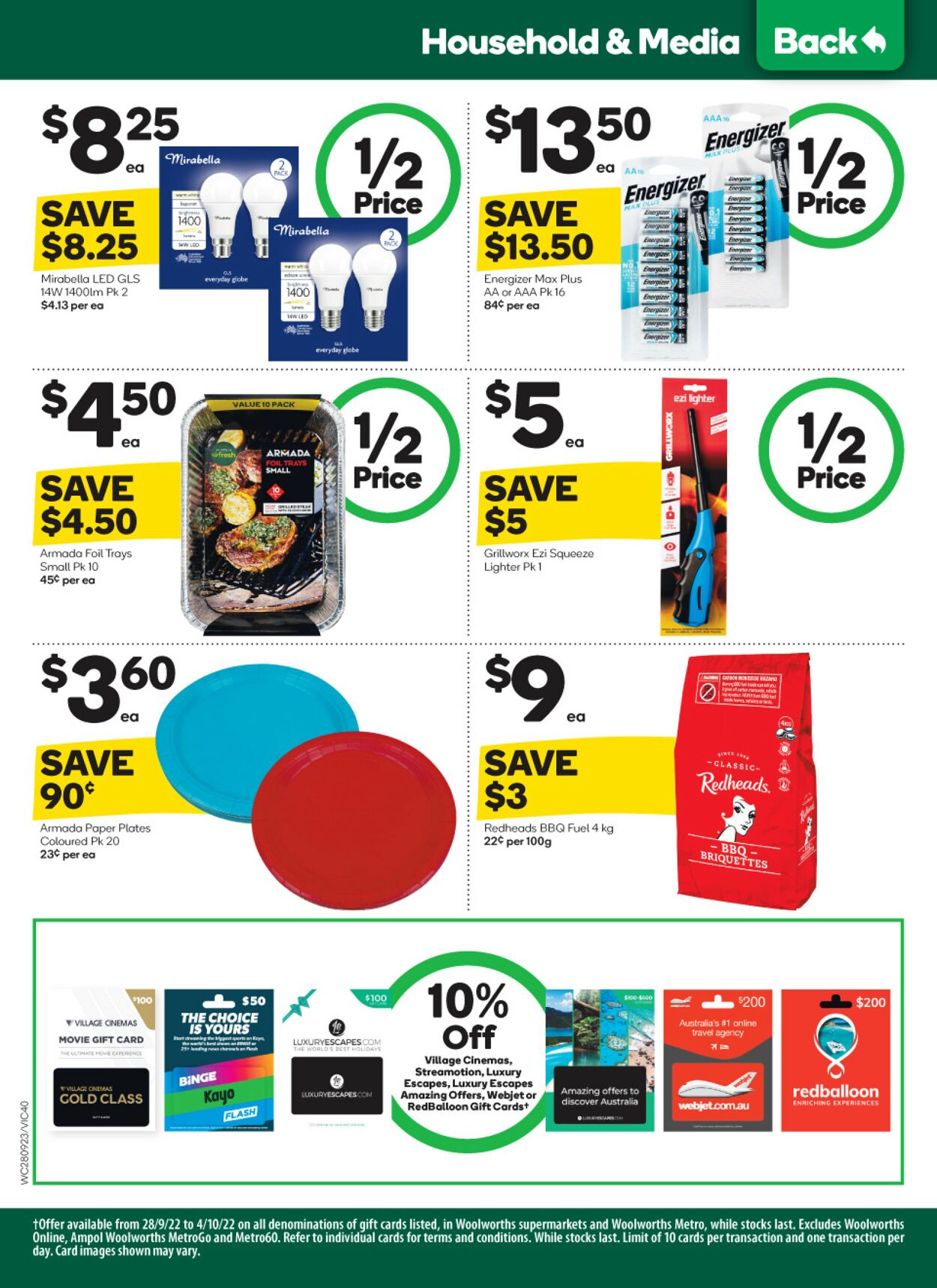 Woolworths Catalogue - 28/09-04/10/2022 (Page 40)