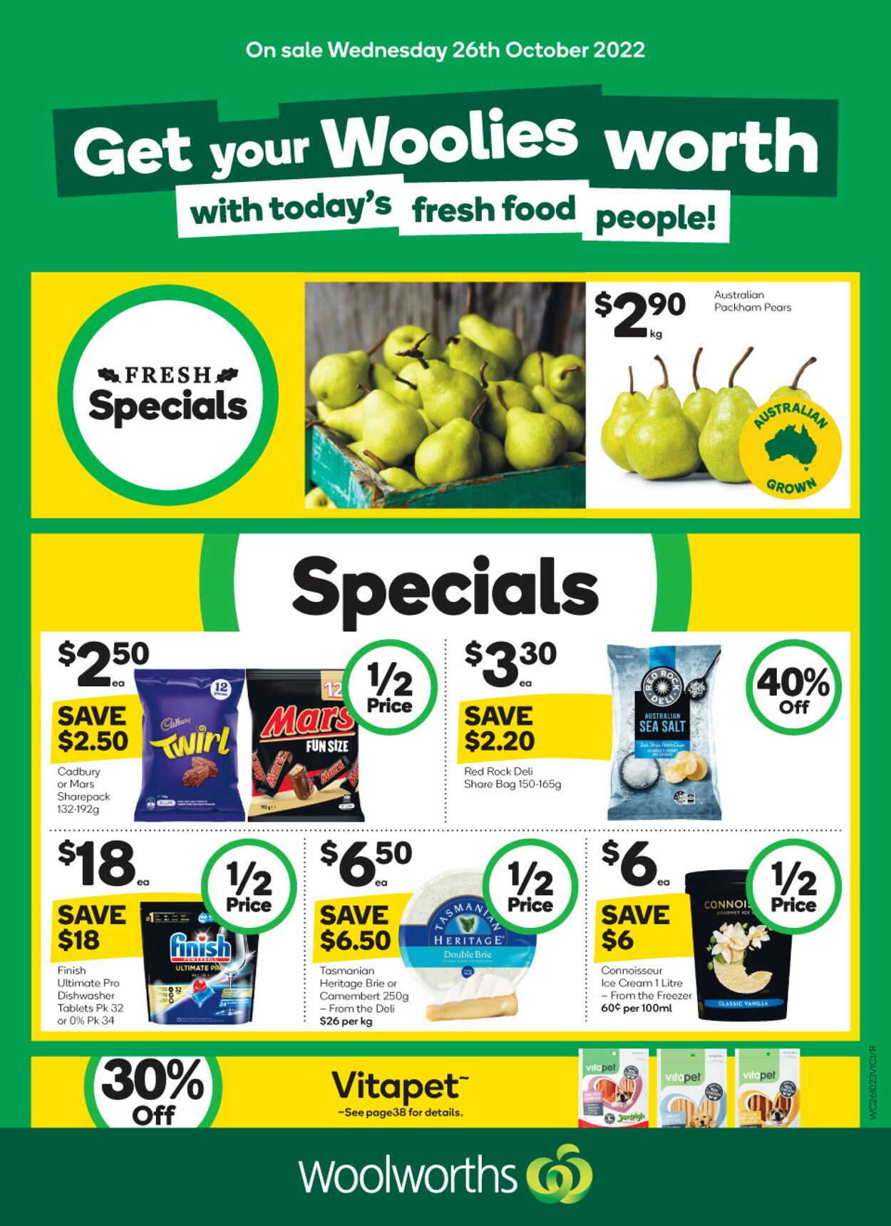 Woolworths Catalogue - 26/10-01/11/2022