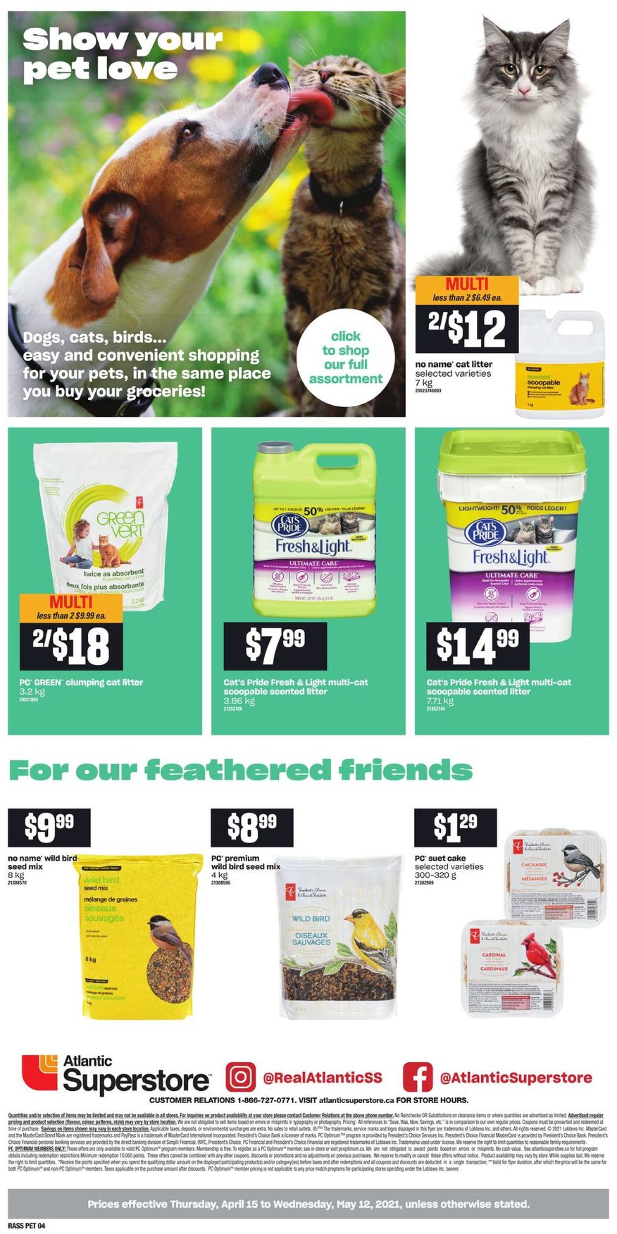 Atlantic Superstore Flyer - 04/15-05/12/2021 (Page 4)
