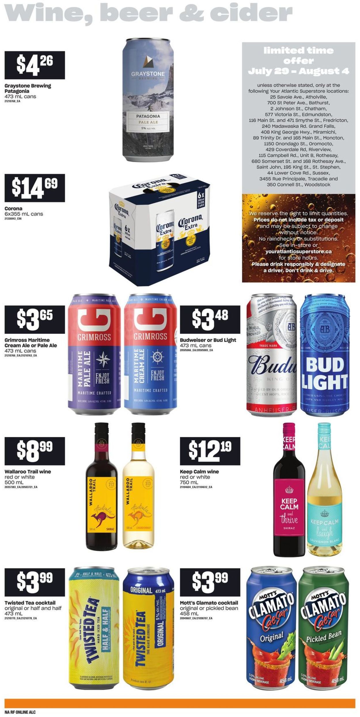Atlantic Superstore Flyer - 07/29-08/04/2021 (Page 11)