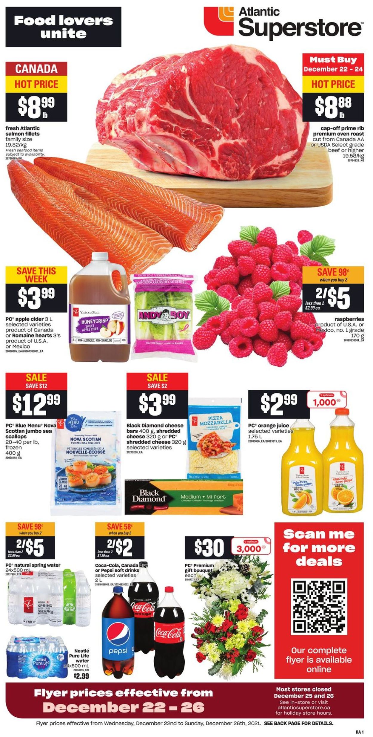 Atlantic Superstore CHRISTMAS 2021 Flyer - 12/22-12/26/2021 (Page 3)