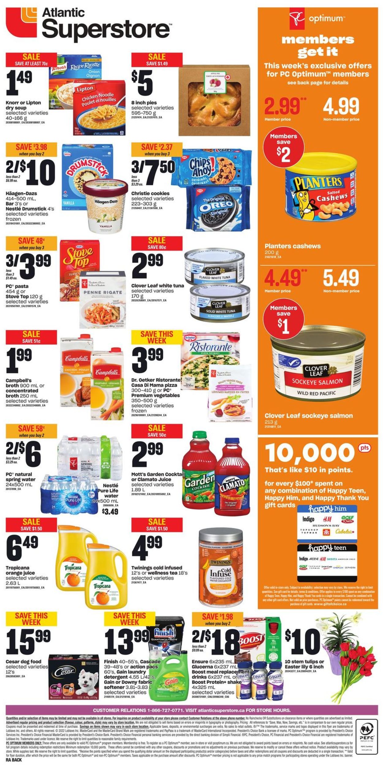 Atlantic Superstore EASTER 2022 Flyer - 04/14-04/20/2022 (Page 4)