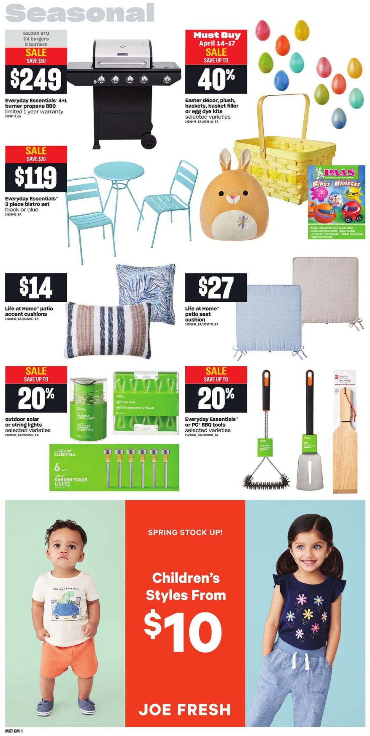 Atlantic Superstore EASTER 2022 Flyer - 04/14-04/20/2022 (Page 12)