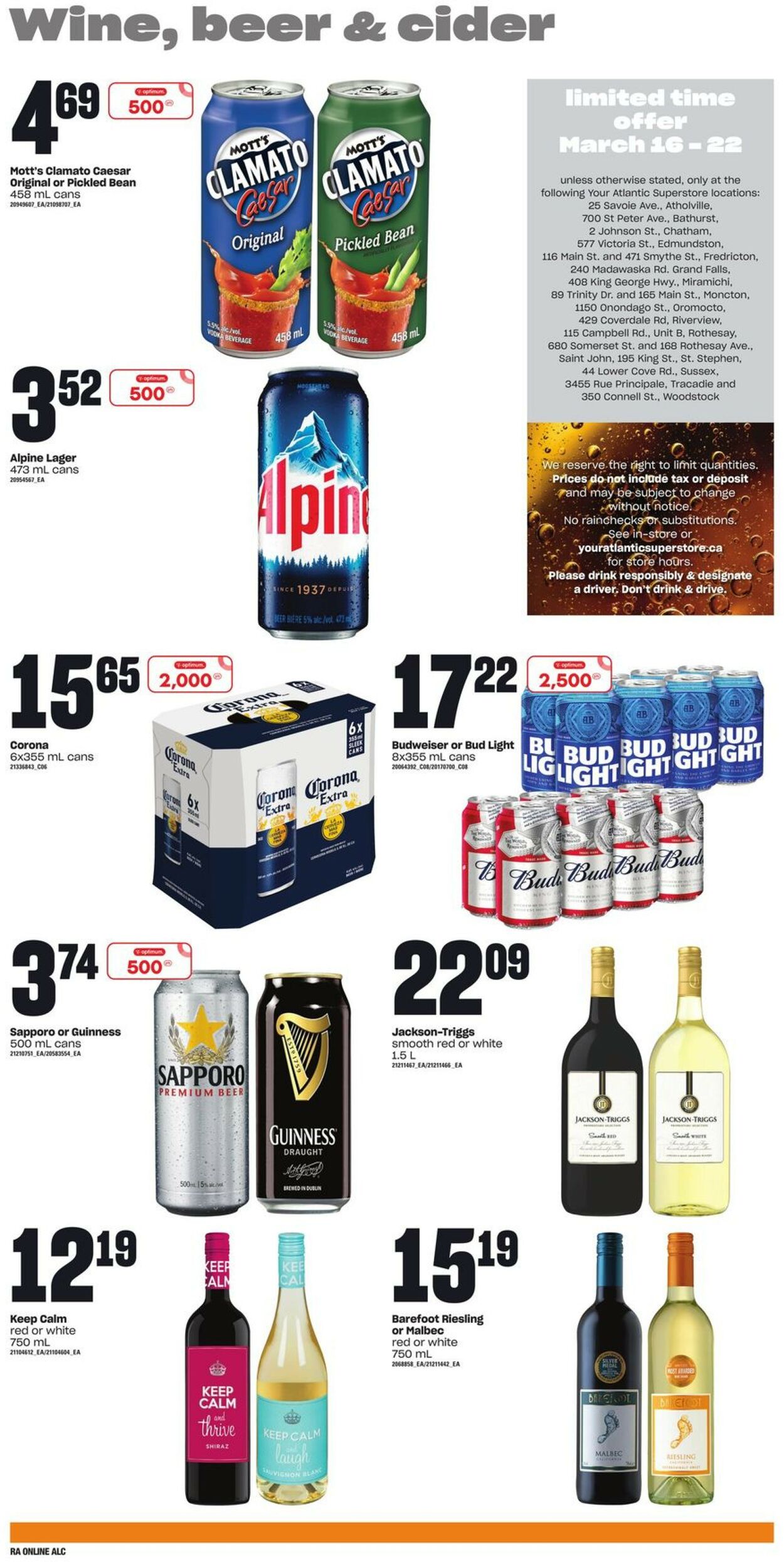 Atlantic Superstore Flyer - 03/16-03/22/2023 (Page 15)