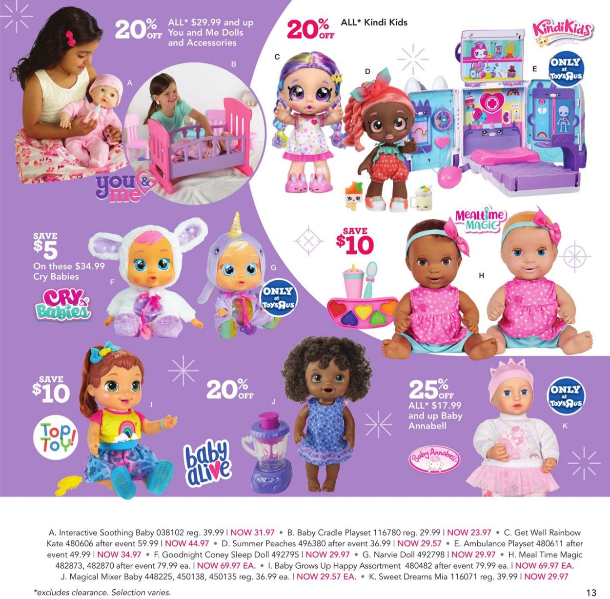 Babies''R''Us - Holiday 2020 Flyer - 10/26-11/18/2020 (Page 13)