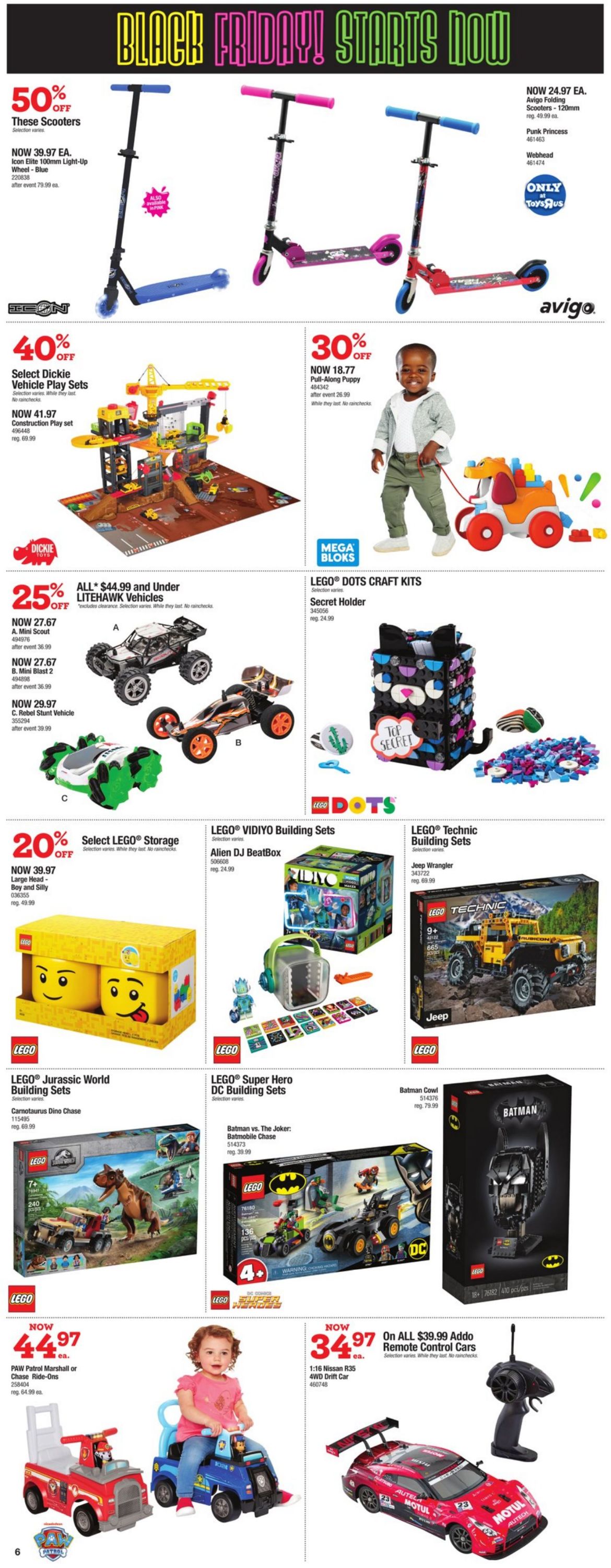 Babies''R''Us BLACK FRIDAY 2021 Flyer - 11/18-11/24/2021 (Page 6)