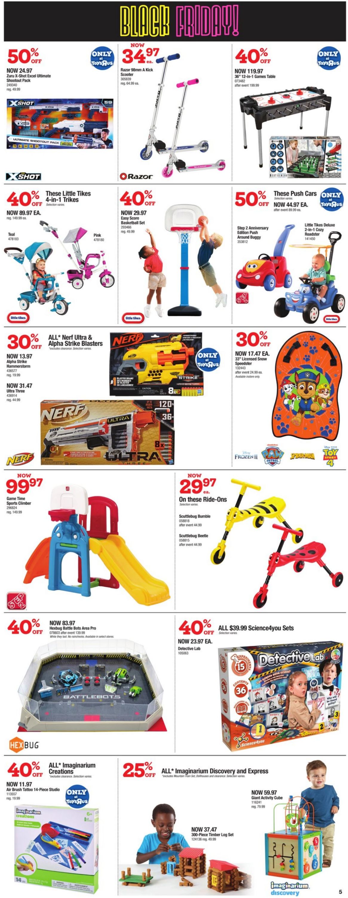 Babies''R''Us BLACK FRIDAY 2021 Flyer - 11/25-12/01/2021 (Page 5)