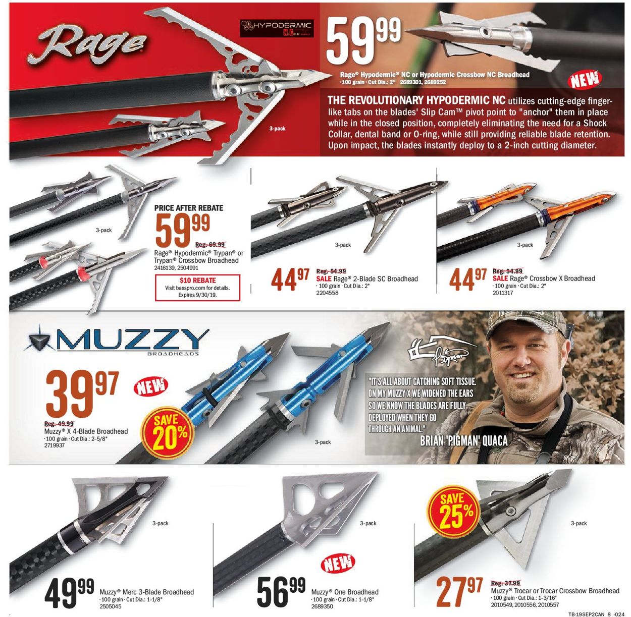 Bass Pro Flyer - 09/05-09/22/2019 (Page 8)