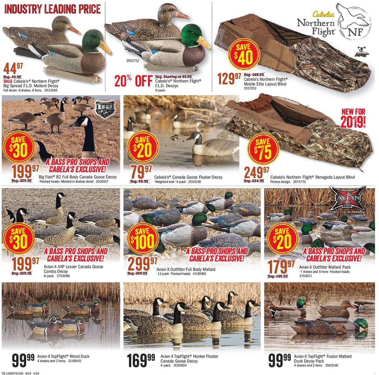 Bass Pro Flyer - 09/05-09/22/2019 (Page 19)