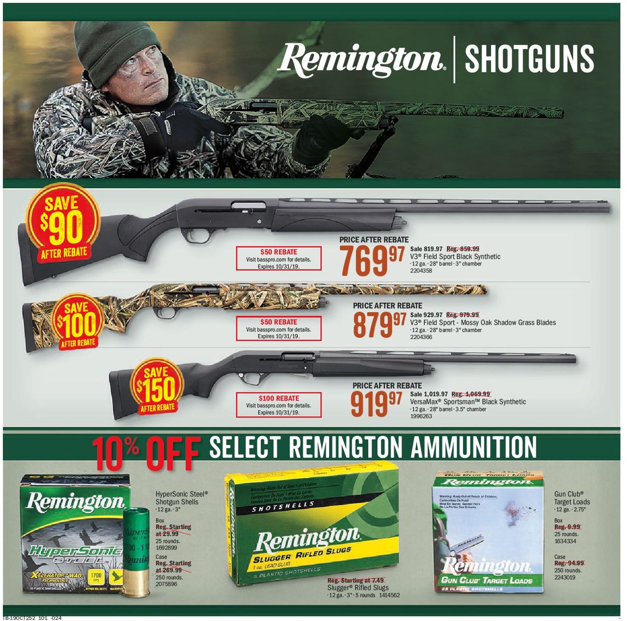 Bass Pro Flyer - 10/03-10/20/2019 (Page 9)