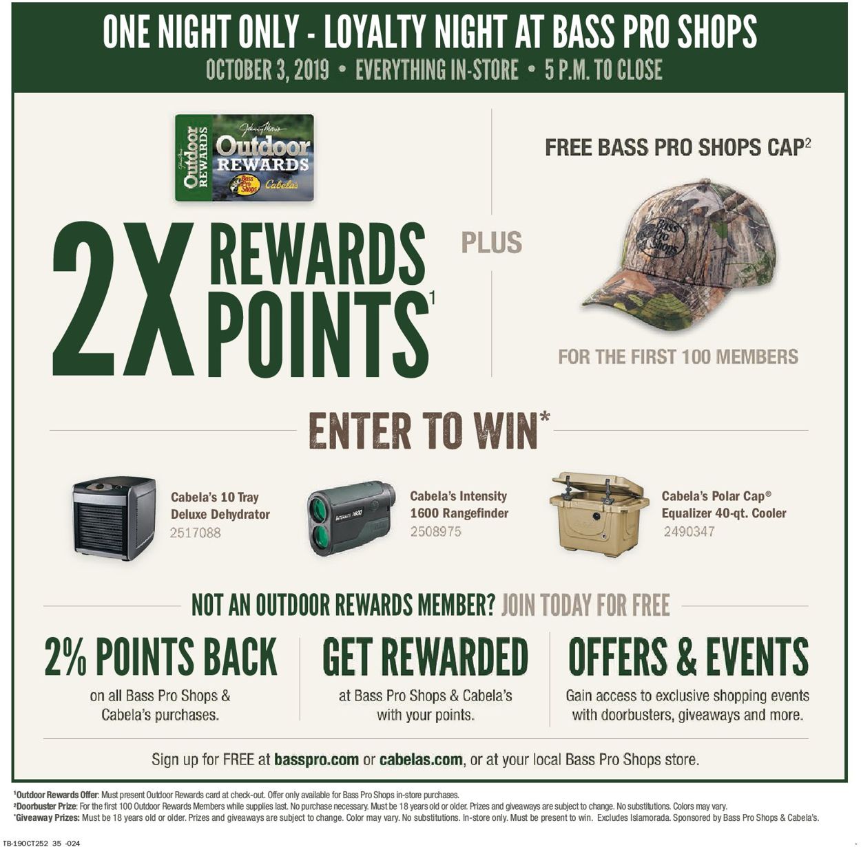 Bass Pro Flyer - 10/03-10/20/2019 (Page 43)