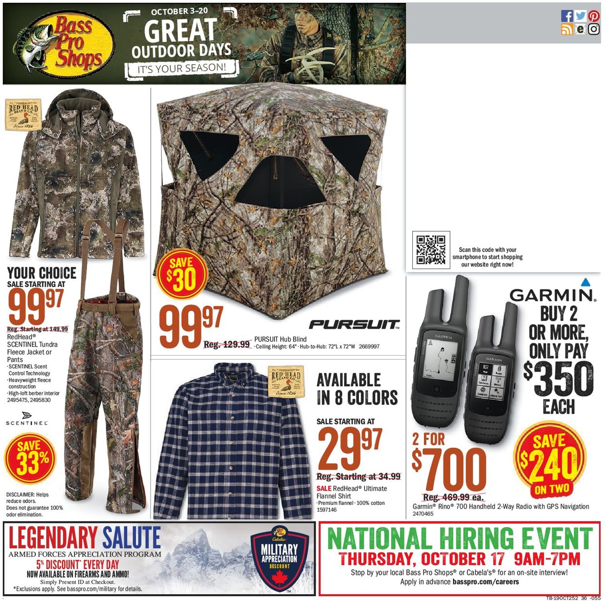 Bass Pro Flyer - 10/03-10/20/2019 (Page 44)