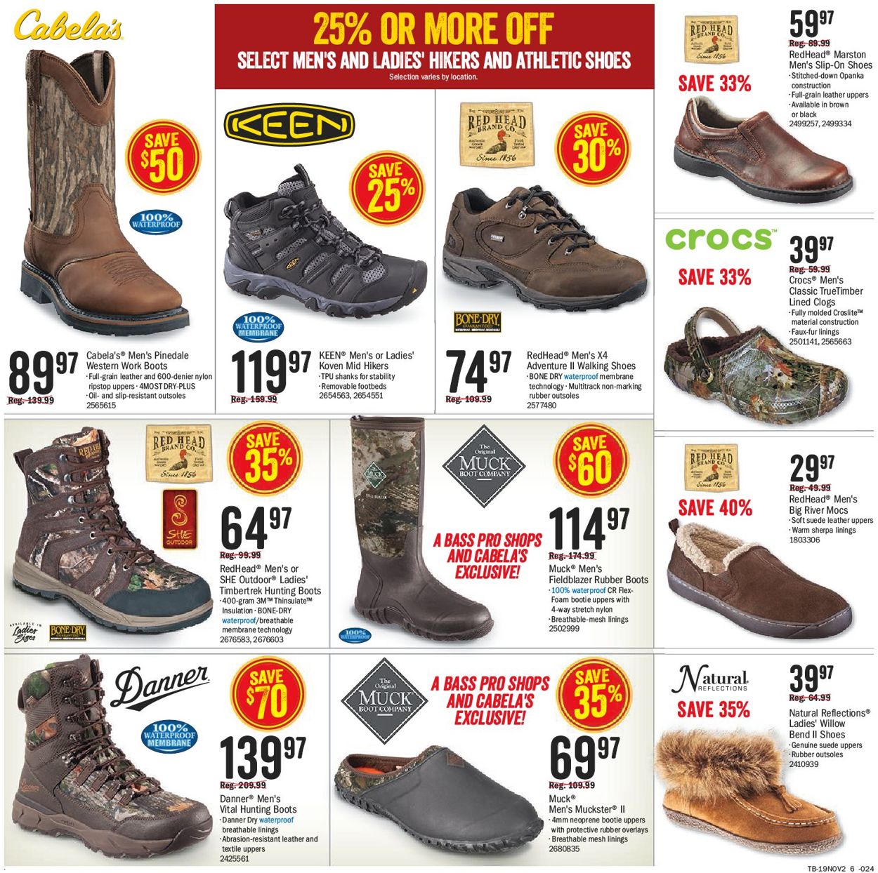 Bass Pro Flyer - 10/31-11/26/2019 (Page 6)