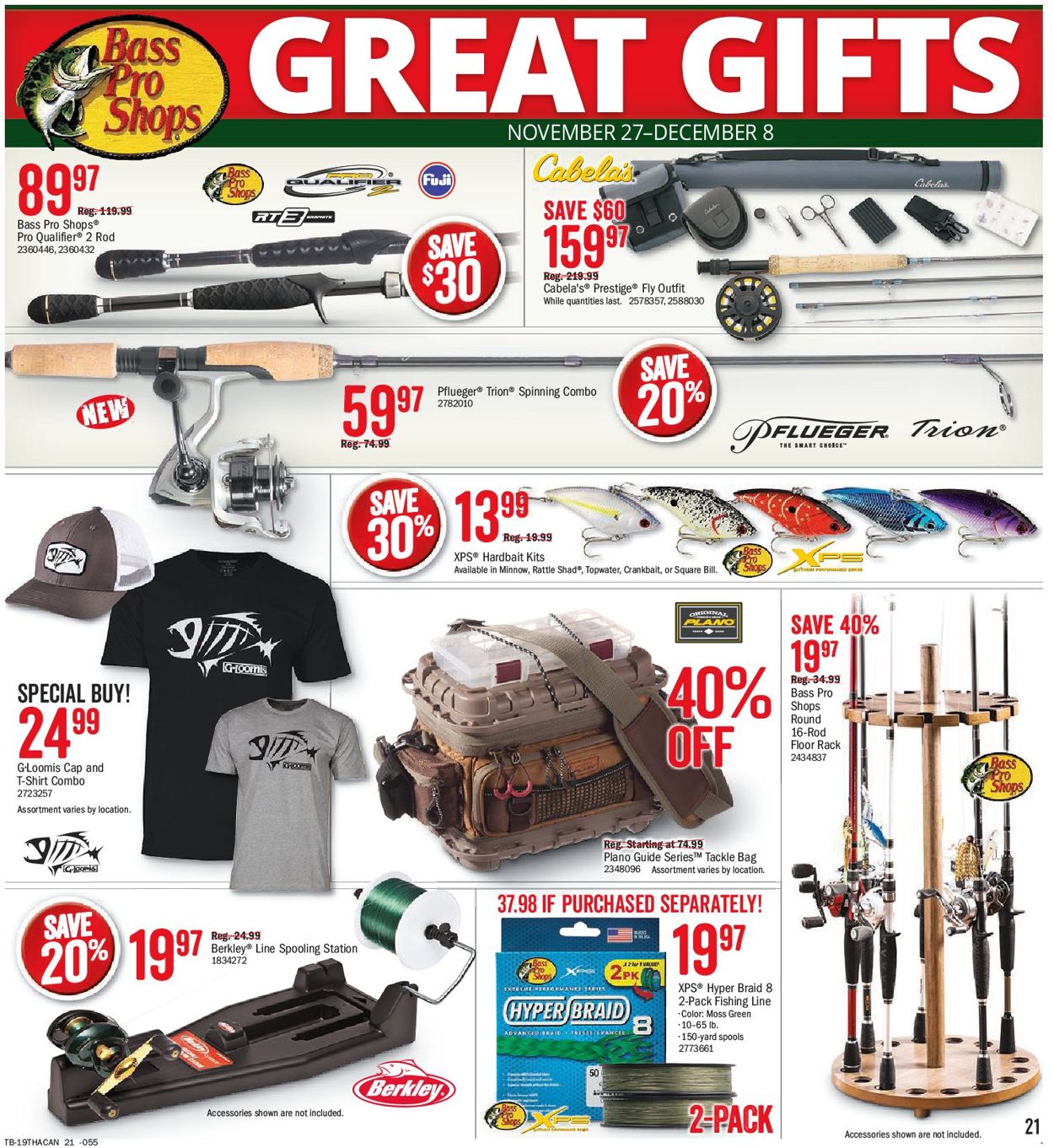 Bass Pro - Black Friday Flyer 2019 Flyer - 11/27-12/01/2019 (Page 21)