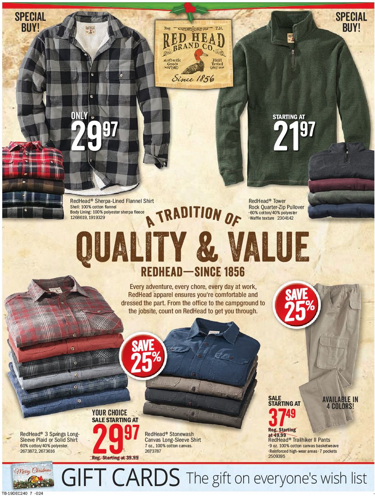 Bass Pro - HOLIDAY SALE 2019 Flyer - 12/08-12/24/2019 (Page 7)
