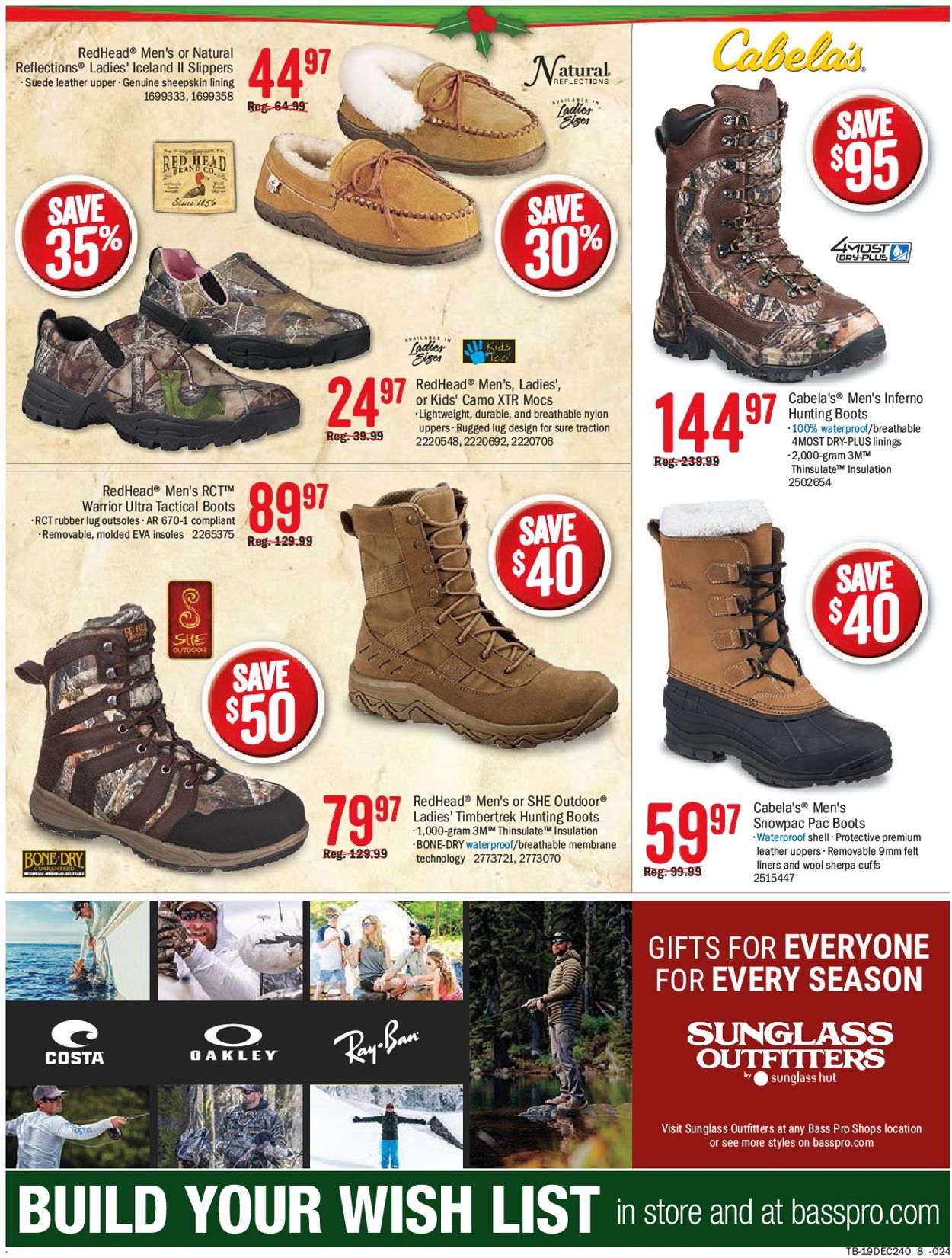 Bass Pro - HOLIDAY SALE 2019 Flyer - 12/08-12/24/2019 (Page 8)