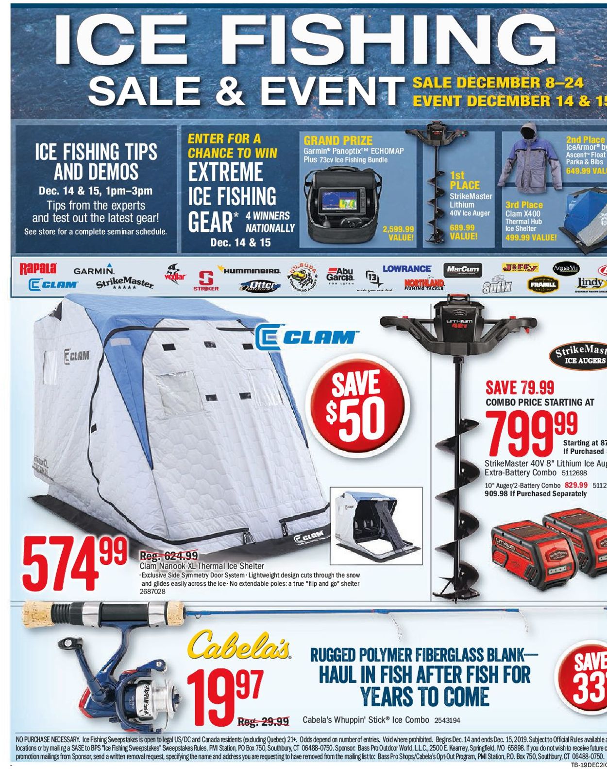Bass Pro - HOLIDAY SALE 2019 Flyer - 12/08-12/24/2019 (Page 22)