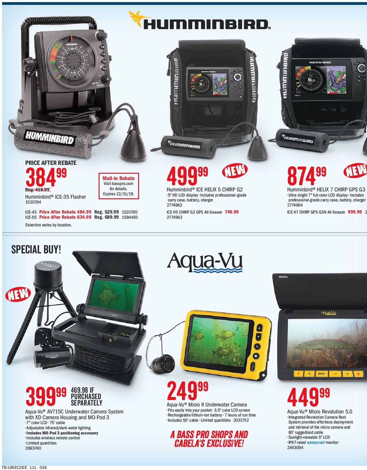 Bass Pro - HOLIDAY SALE 2019 Flyer - 12/08-12/24/2019 (Page 33)