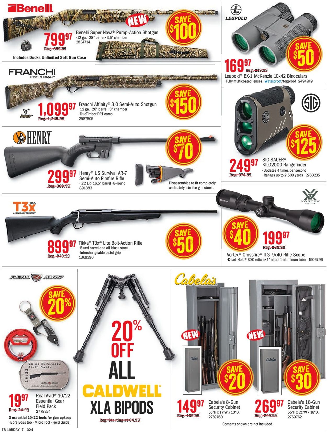 Bass Pro - Boxing Week 2019 Sale Flyer - 12/26-01/01/2020 (Page 7)