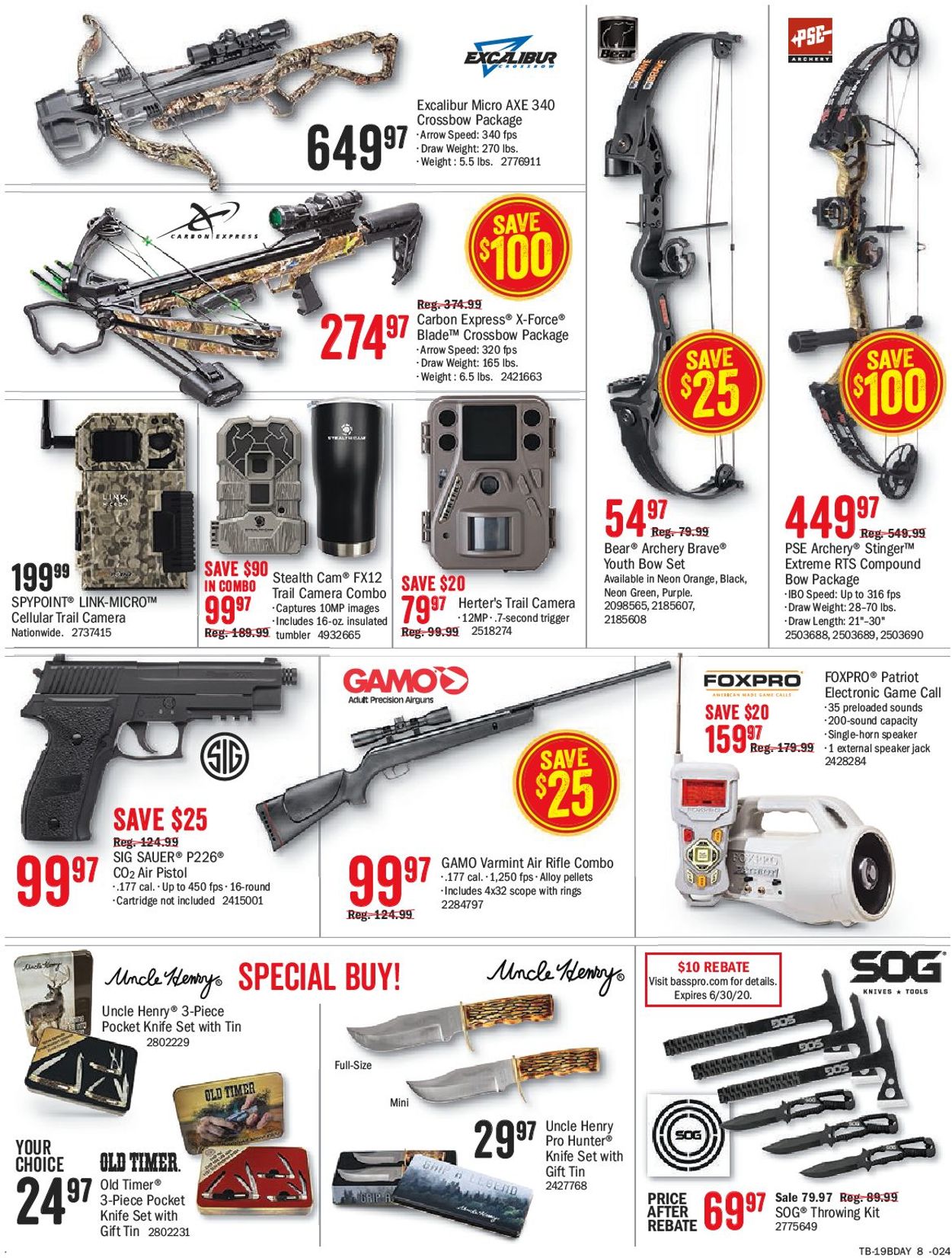 Bass Pro - Boxing Week 2019 Sale Flyer - 12/26-01/01/2020 (Page 8)