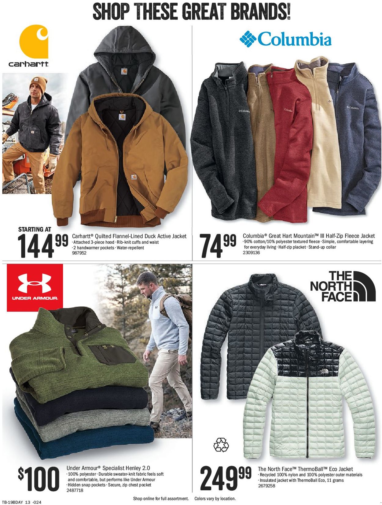 Bass Pro - Boxing Week 2019 Sale Flyer - 12/26-01/01/2020 (Page 13)