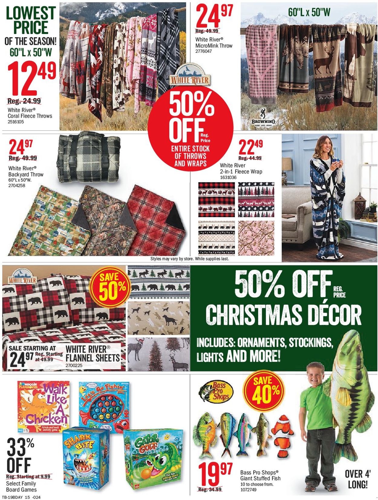 Bass Pro - Boxing Week 2019 Sale Flyer - 12/26-01/01/2020 (Page 15)