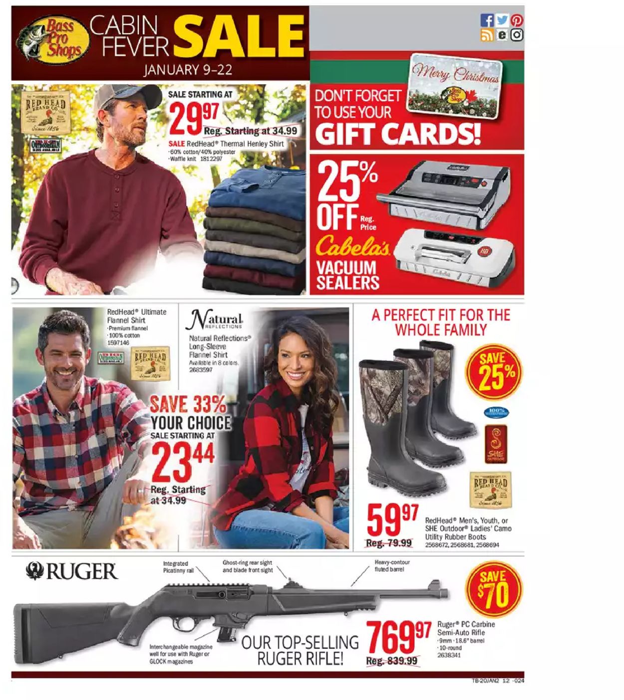 Bass Pro Flyer - 01/09-01/22/2020 (Page 12)