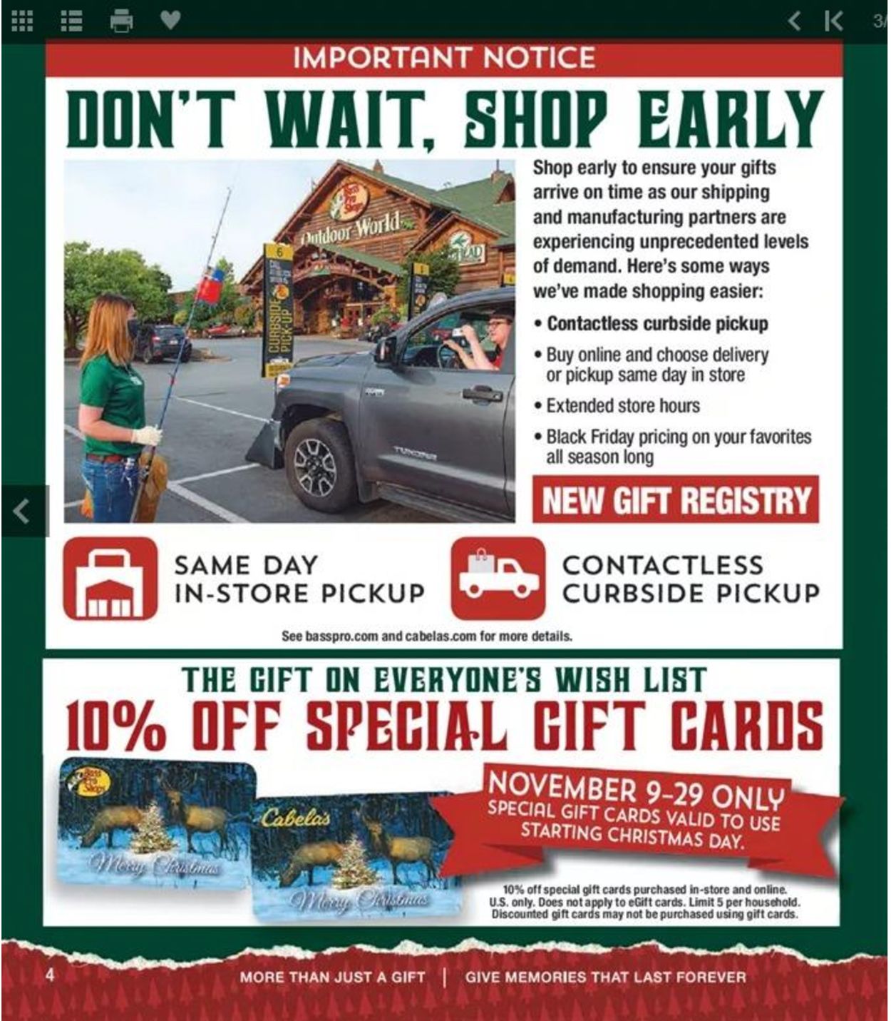 Bass Pro Christmas 2020 Flyer - 11/01-12/31/2020 (Page 4)