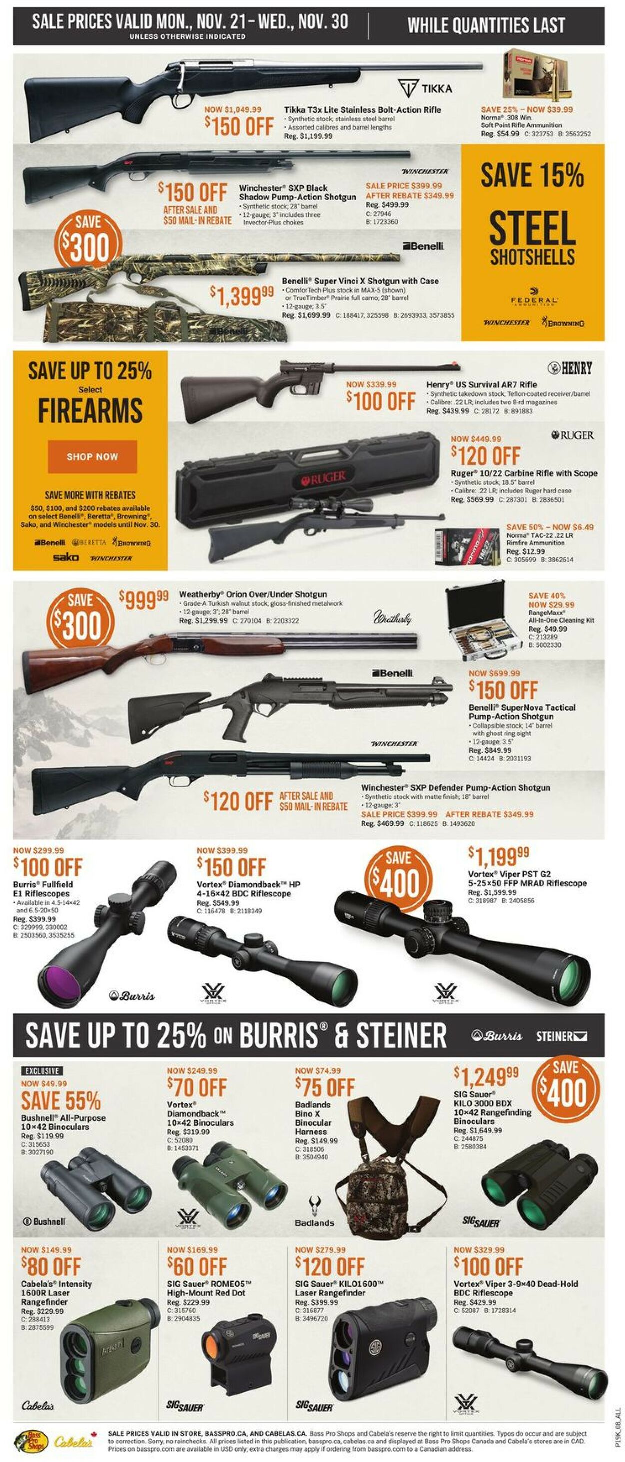 Bass Pro Flyer - 11/21-11/30/2022 (Page 8)