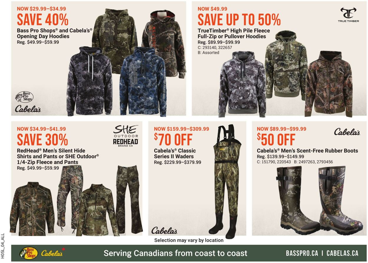 Bass Pro Flyer - 04/21-04/23/2023 (Page 4)