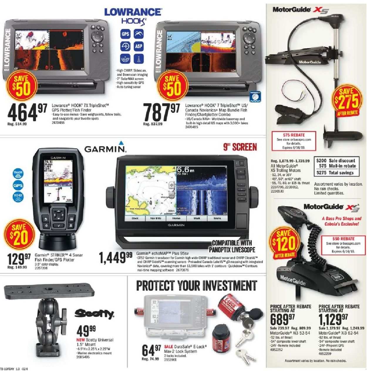 Bass Pro Flyer - 05/28-06/16/2019 (Page 13)
